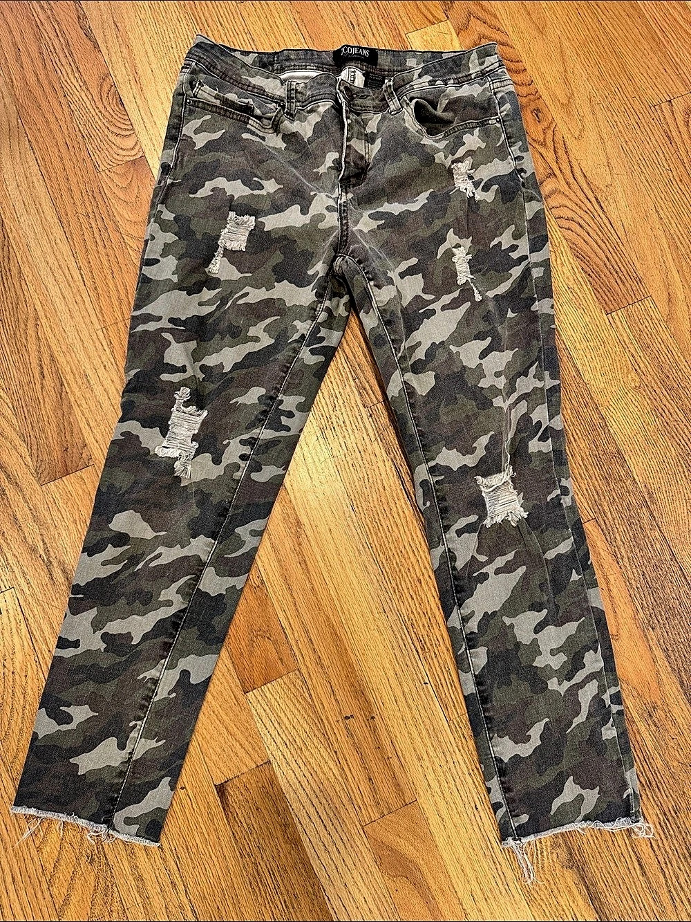 ZCO Jeans Premium Camo Skinny Jeans Size 13